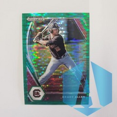 2021 Prism Draft Picks Green Pulsar Parallel Brady Allen #PDP149